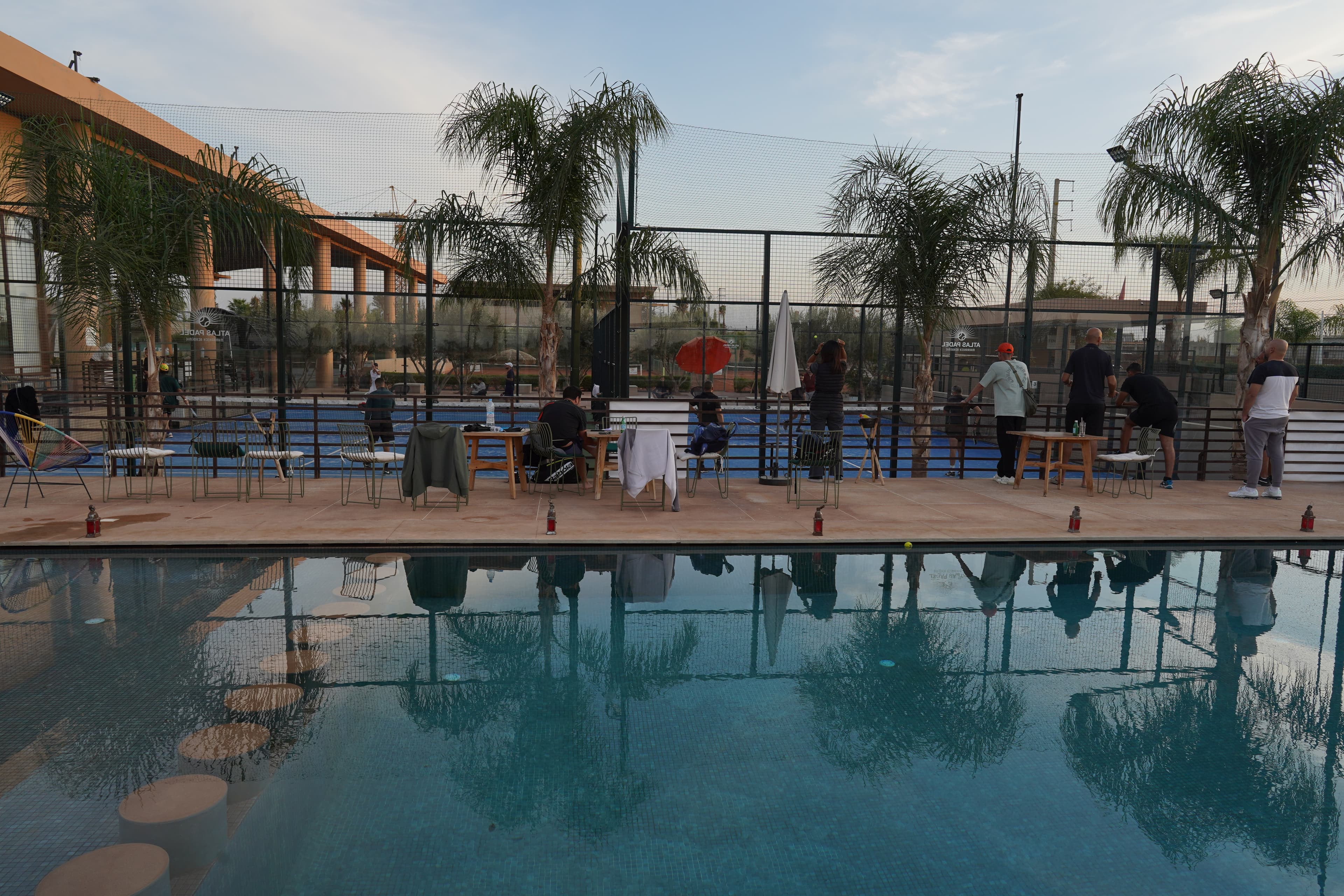 atlas tennis padel marrakech - Piscine