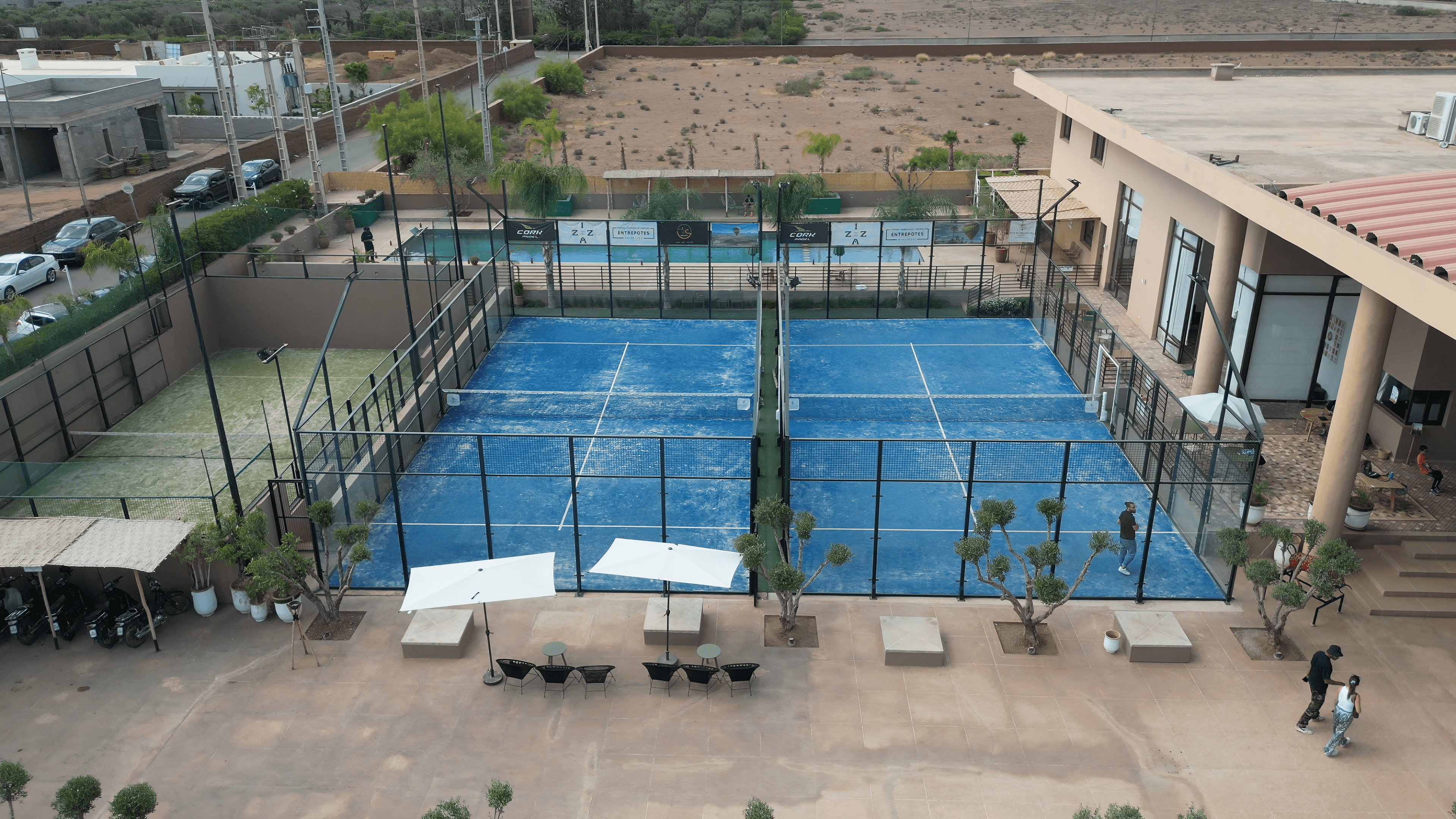 Courts de tennis et de Padel d'Atlas Tennis Padel Marrakech