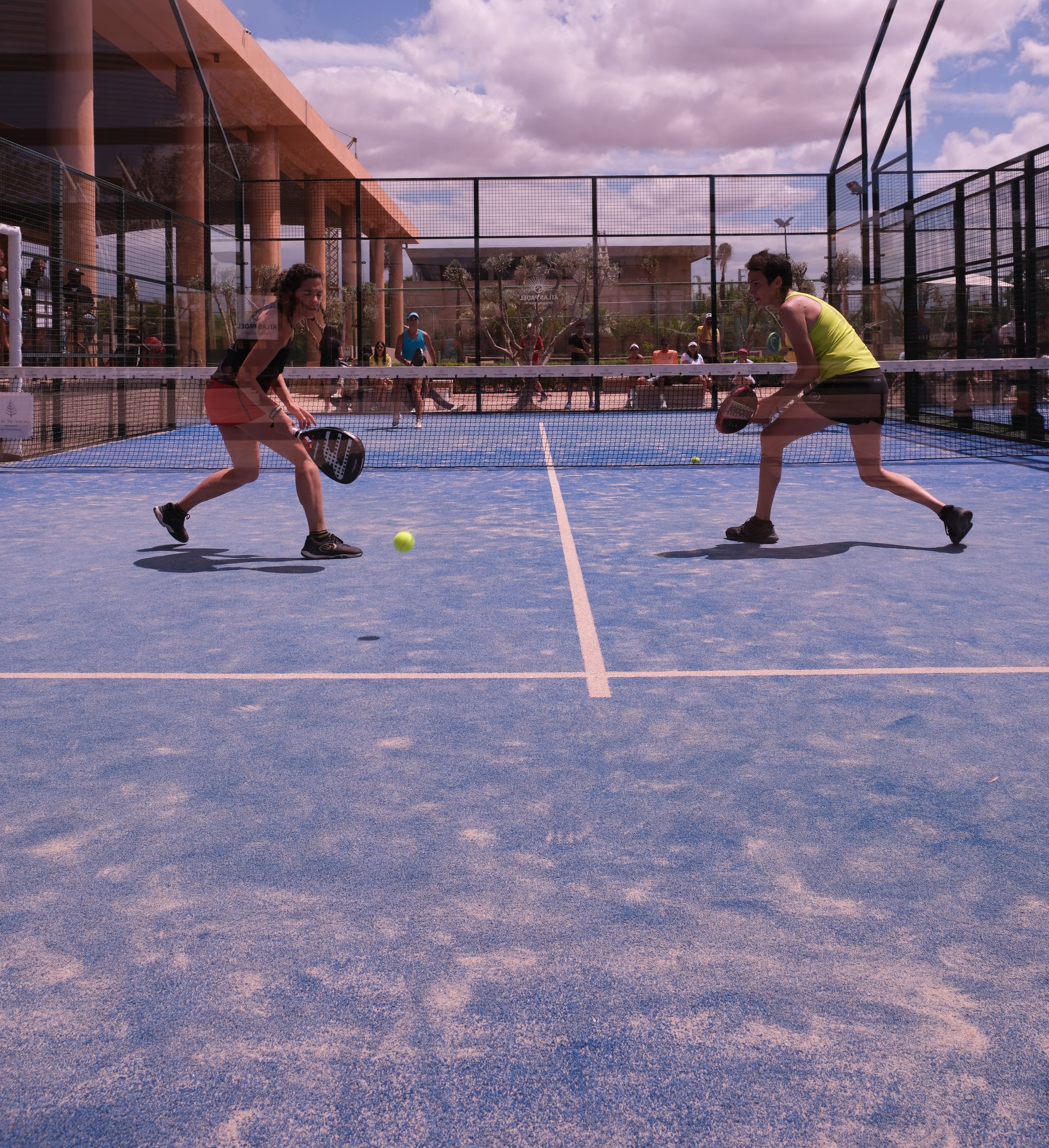 Session de coaching chez Atlas Tennis Padel Marrakech