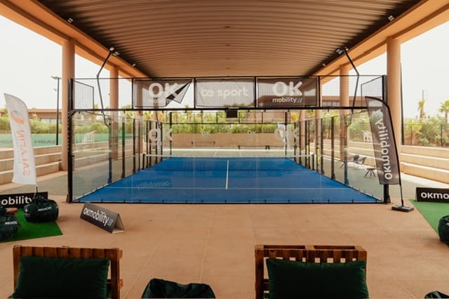 Courts de tennis et de padel d'Atlas Tennis Padel Marrakech
